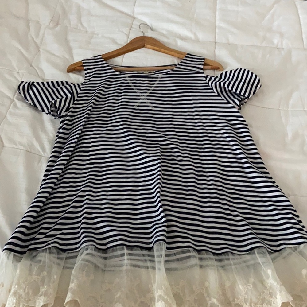 Off the shoulder tunic